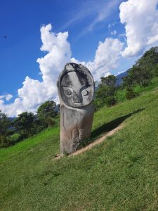 mysterious ancient megalithic stone statues scattered across the landscape—silent witnesses of a distant past that make every exploration feel like stepping into a living legend.